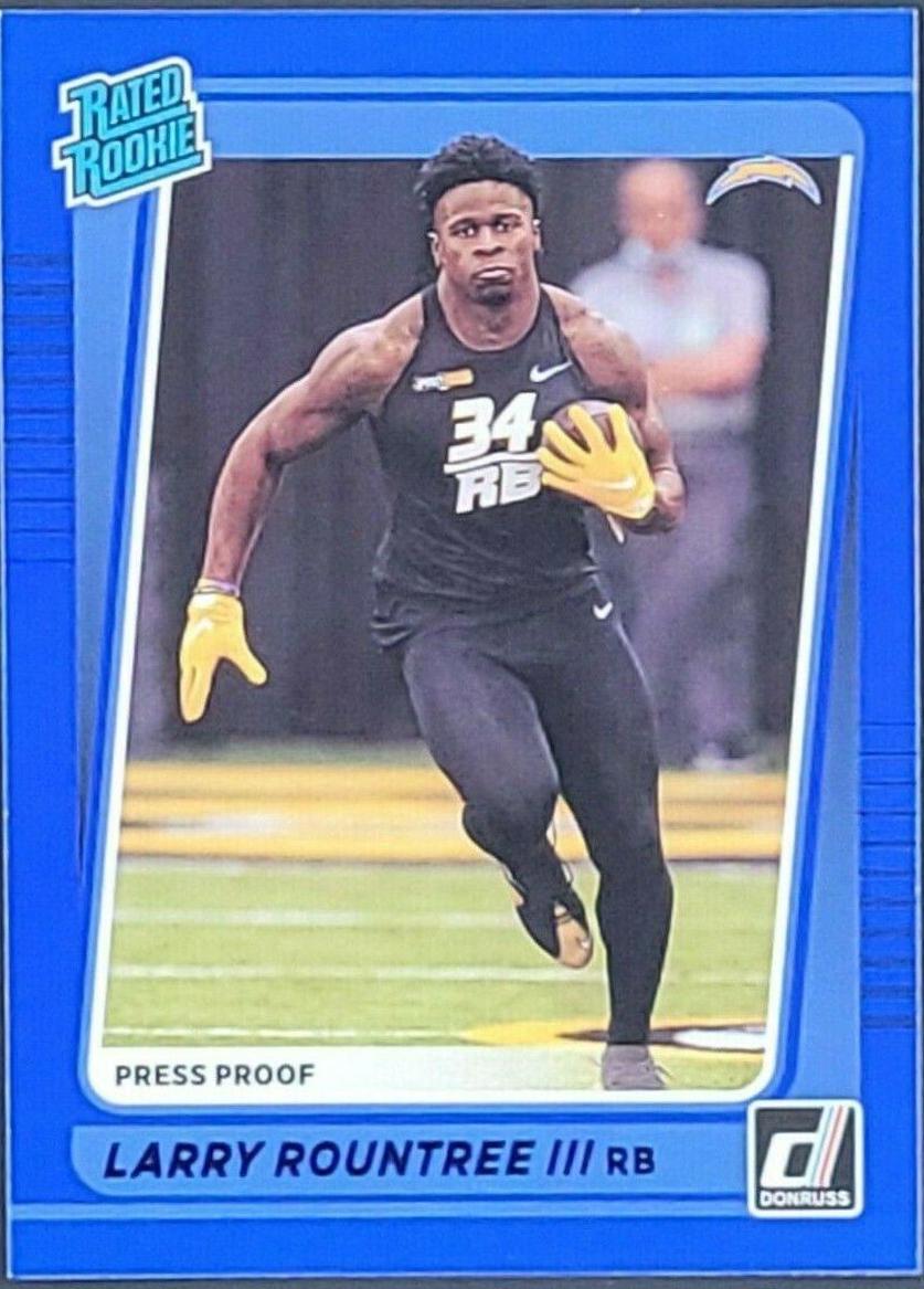 Larry Rountree III [Press Proof Blue] #296