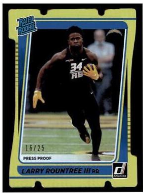 Larry Rountree III [Press Proof Gold Die Cut] #296