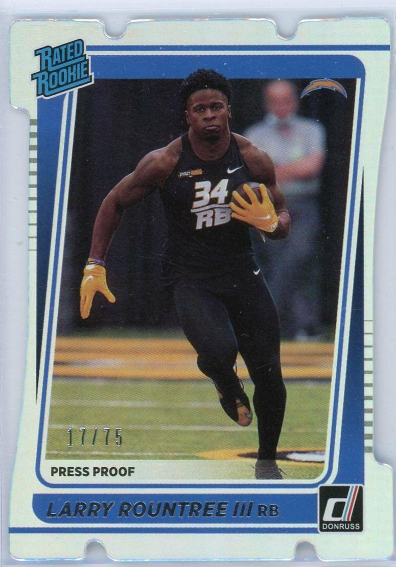 Larry Rountree III [Press Proof Silver Die Cut] #296