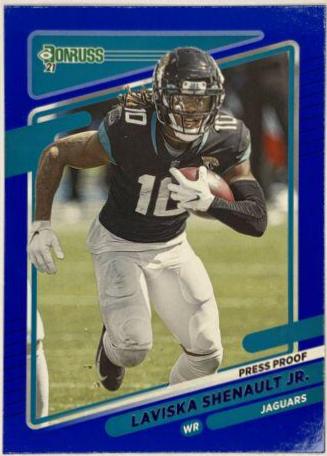 Laviska Shenault Jr. [Press Proof Blue] #134