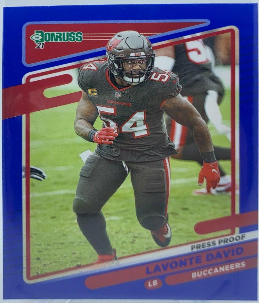 Lavonte David [Press Proof Blue] #105