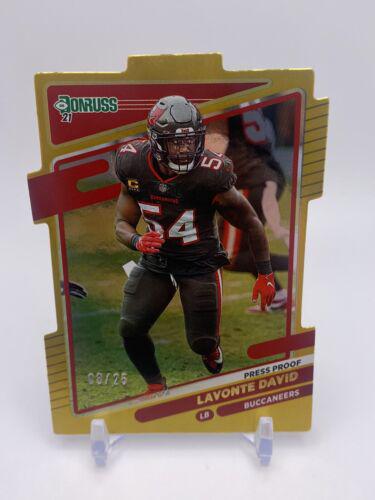 Lavonte David [Press Proof Gold Die Cut] #105