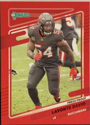 Lavonte David [Press Proof Red] #105