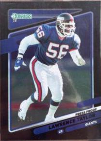 Lawrence Taylor [Press Proof Black] #83