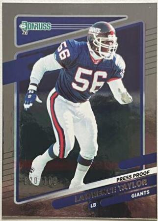 Lawrence Taylor [Press Proof Silver] #83