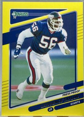 Lawrence Taylor [Press Proof Yellow] #83