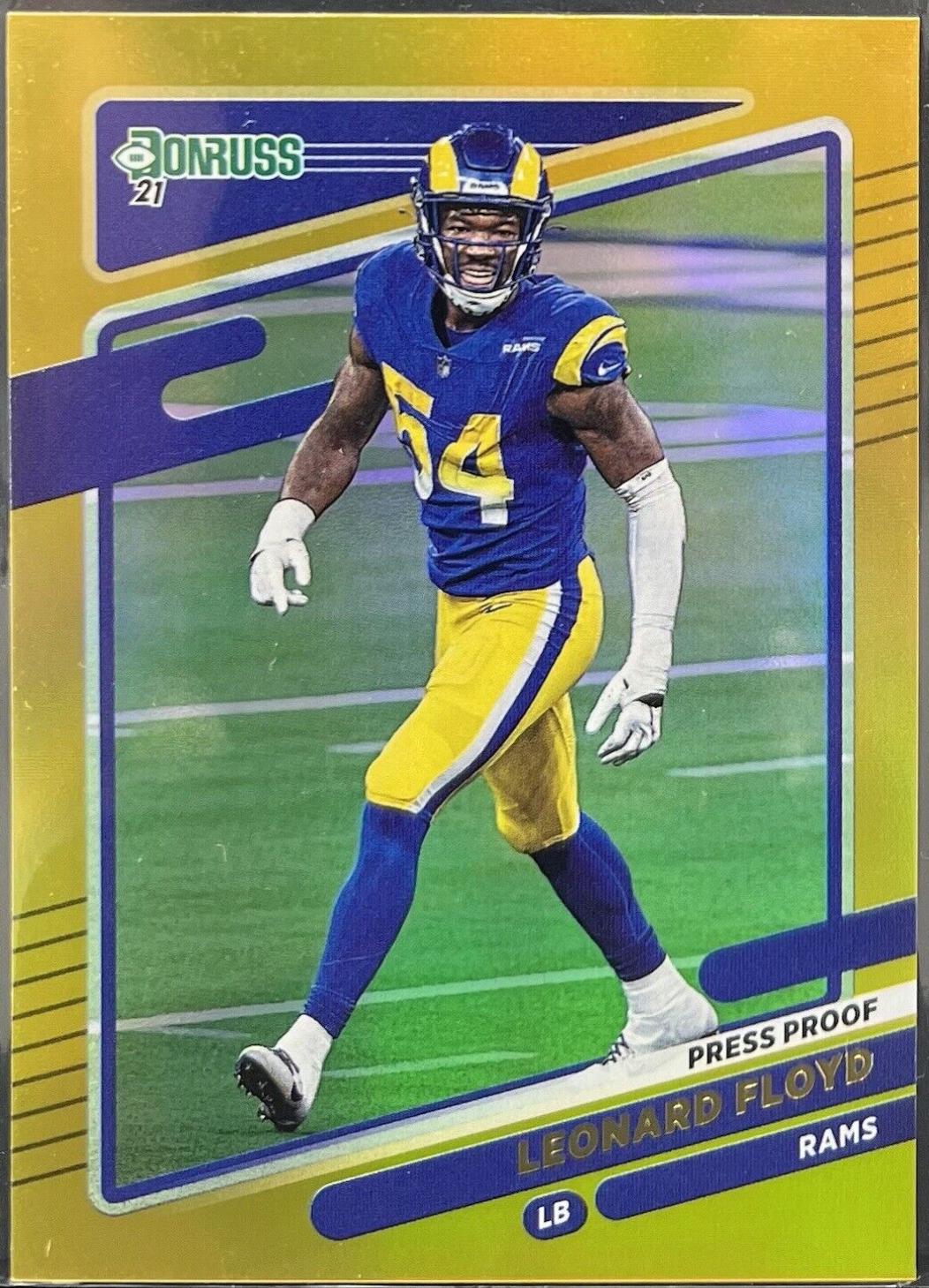 Leonard Floyd [Press Proof Gold] #145