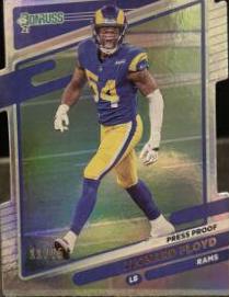 Leonard Floyd [Press Proof Silver Die Cut] #145