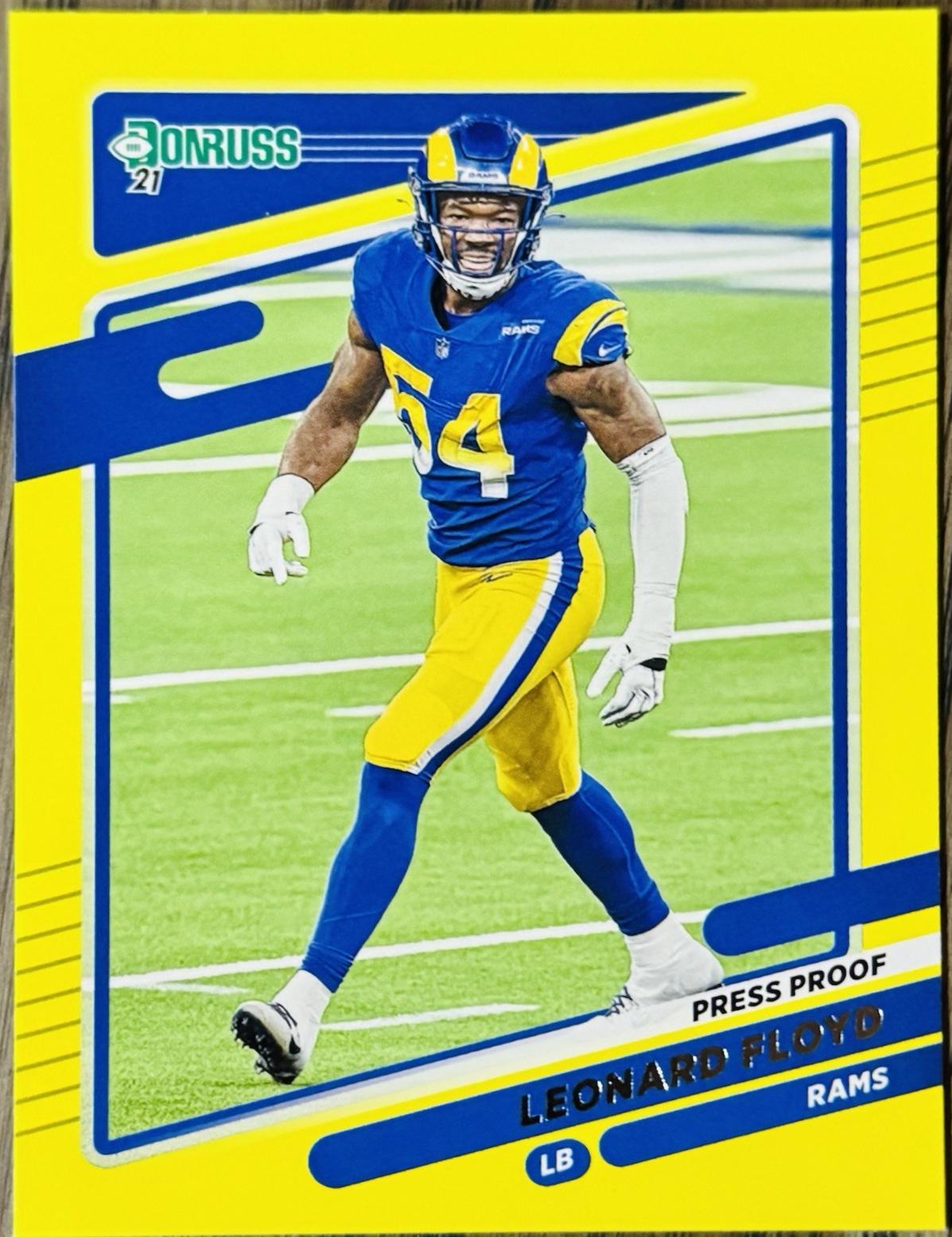 Leonard Floyd [Press Proof Yellow] #145