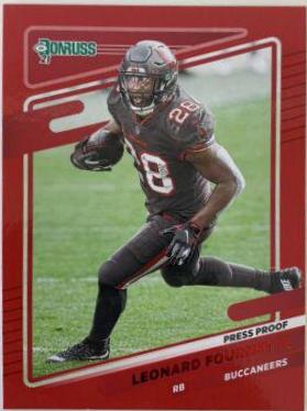 Leonard Fournette [Press Proof Red] #102