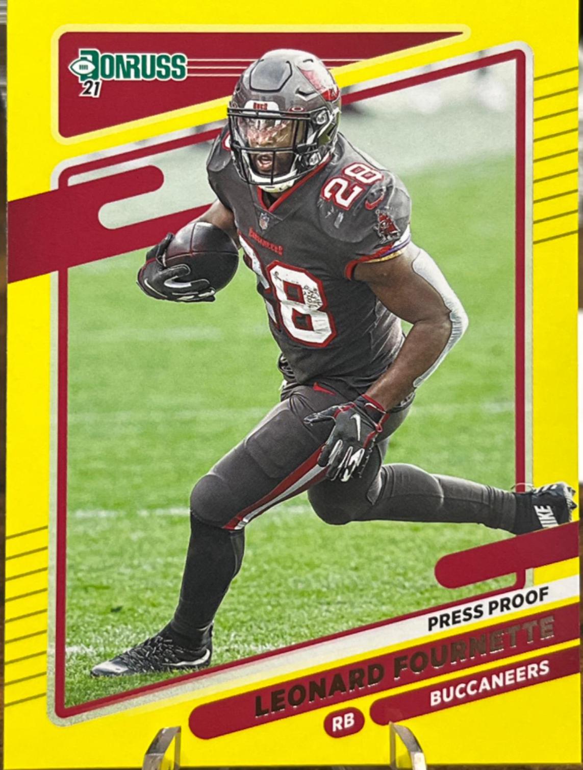Leonard Fournette [Press Proof Yellow] #102