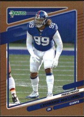 Leonard Williams [Press Proof Bronze] #82