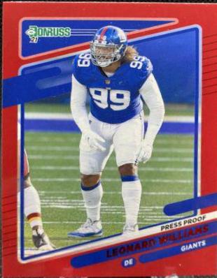 Leonard Williams [Press Proof Red] #82