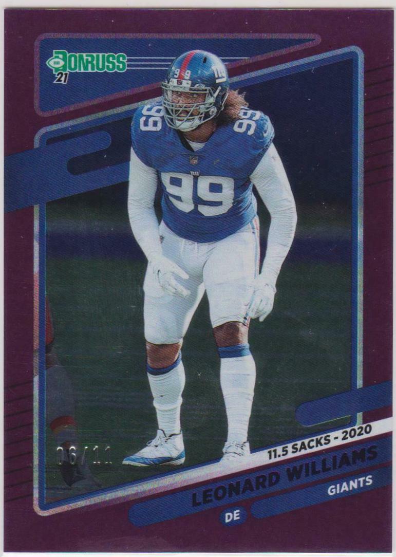 Leonard Williams [Season Stat Line] #82