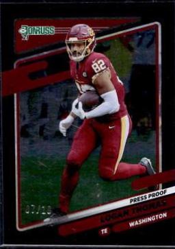 Logan Thomas [Press Proof Black] #8
