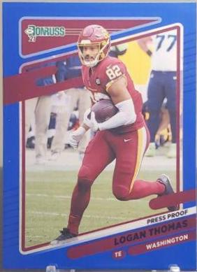 Logan Thomas [Press Proof Blue] #8
