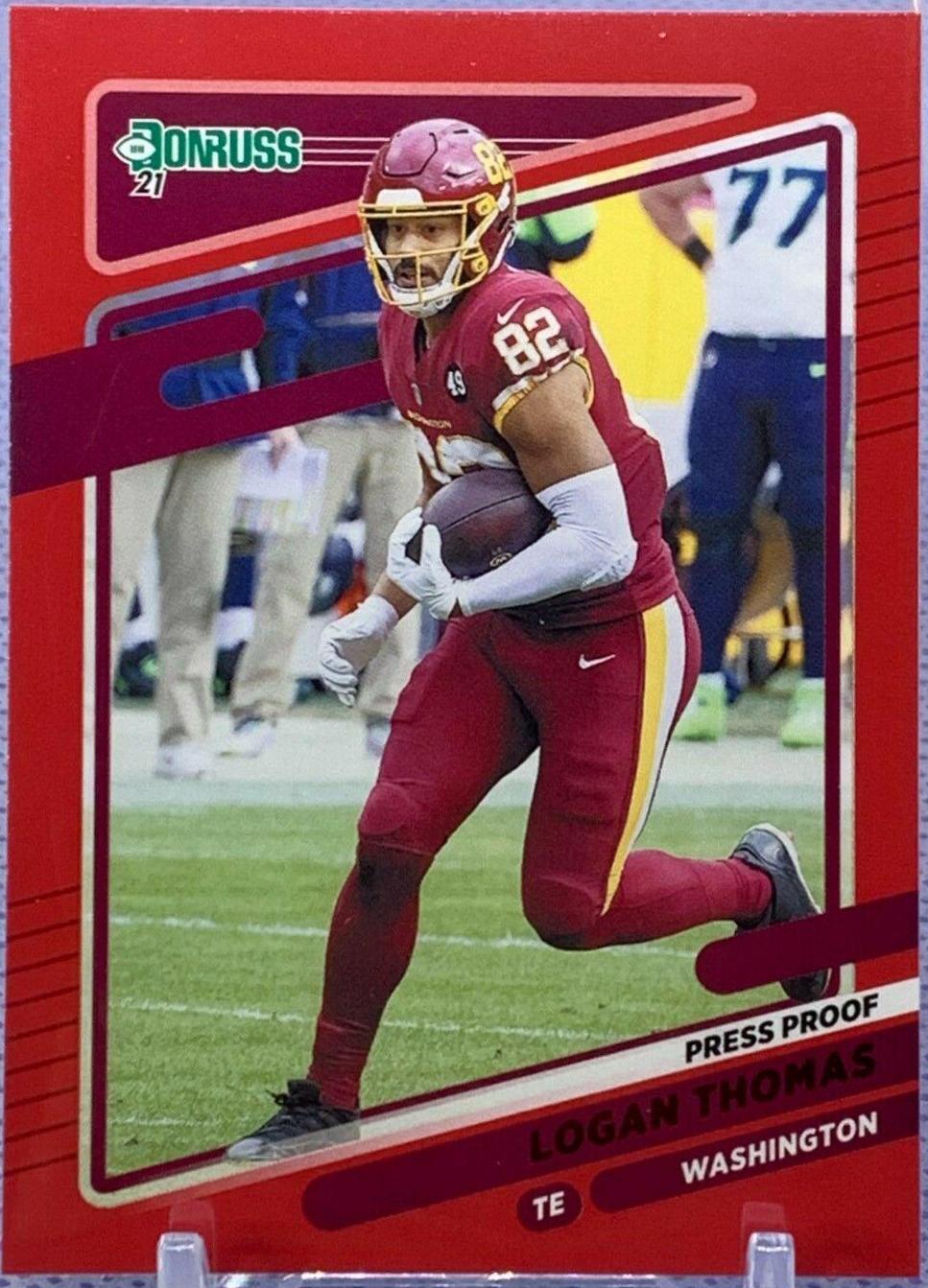 Logan Thomas [Press Proof Red] #8