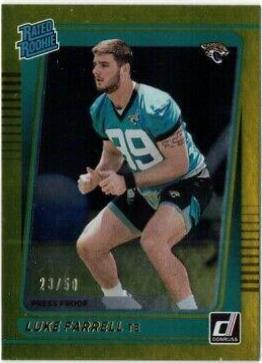 Luke Farrell [Press Proof Gold] #307