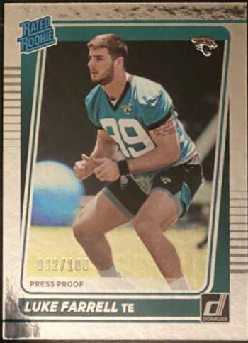 Luke Farrell [Press Proof Silver] #307