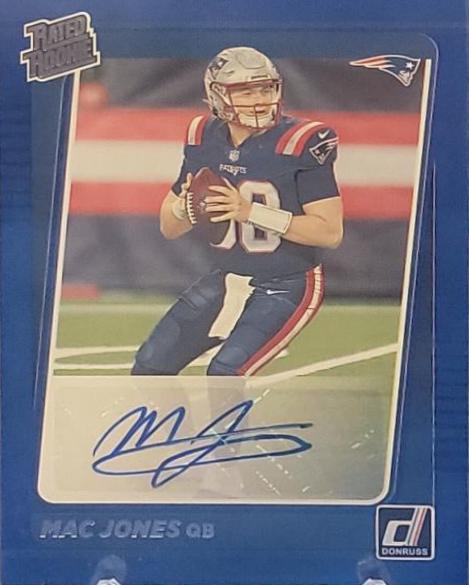 Mac Jones [Autograph Blue] #255