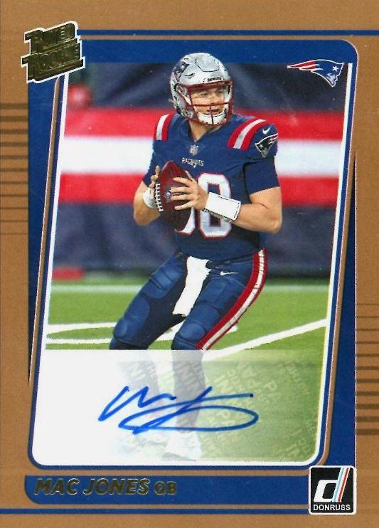 Mac Jones [Autograph Bronze] #255
