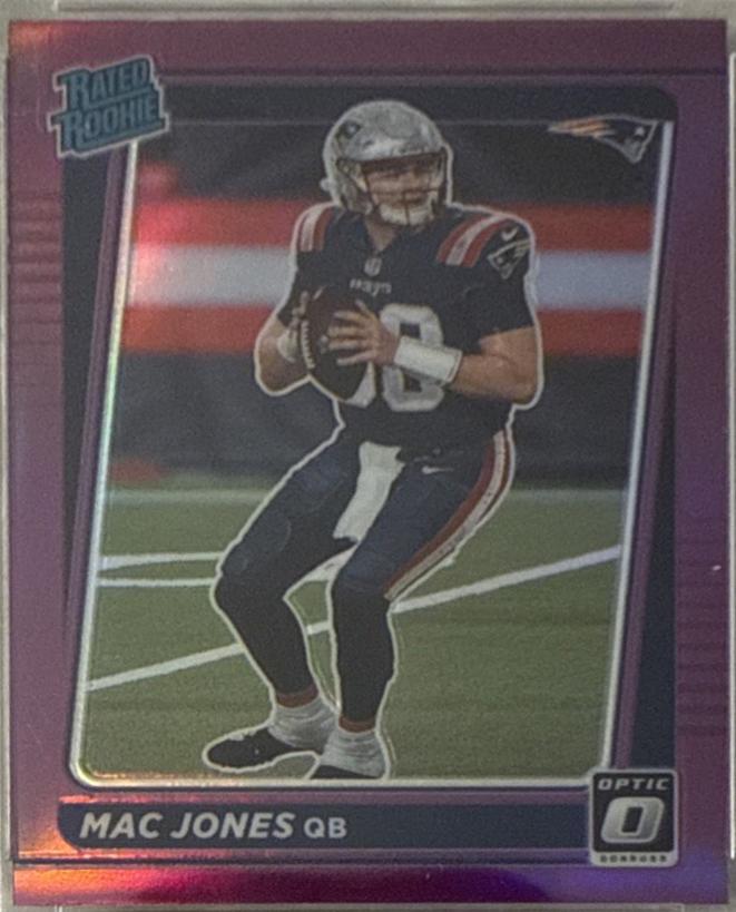 Mac Jones [Optic Preview Purple] #P-255