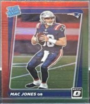 Mac Jones [Optic Preview Red Green] #P-255