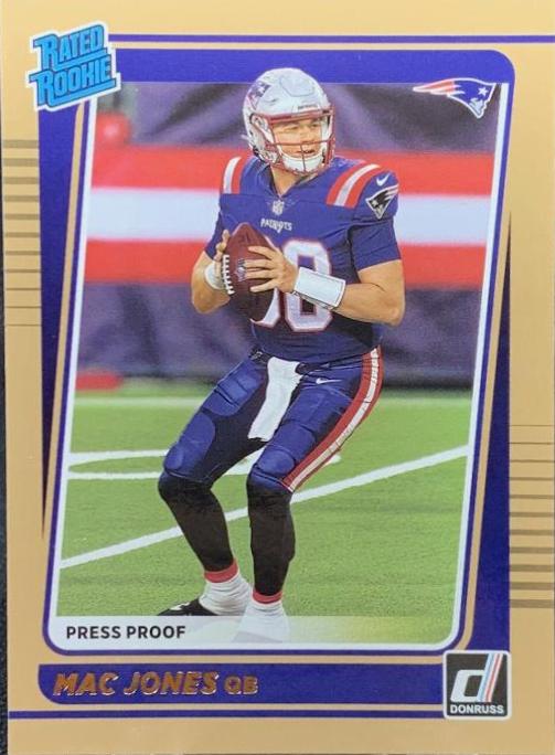 Mac Jones [Press Proof Bronze] #255