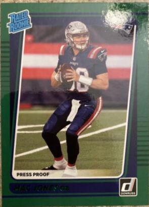 Mac Jones [Press Proof Green] #255