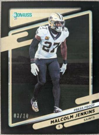 Malcolm Jenkins [Press Proof Black] #98