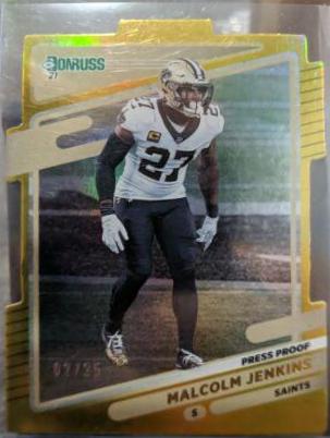 Malcolm Jenkins [Press Proof Gold Die Cut] #98
