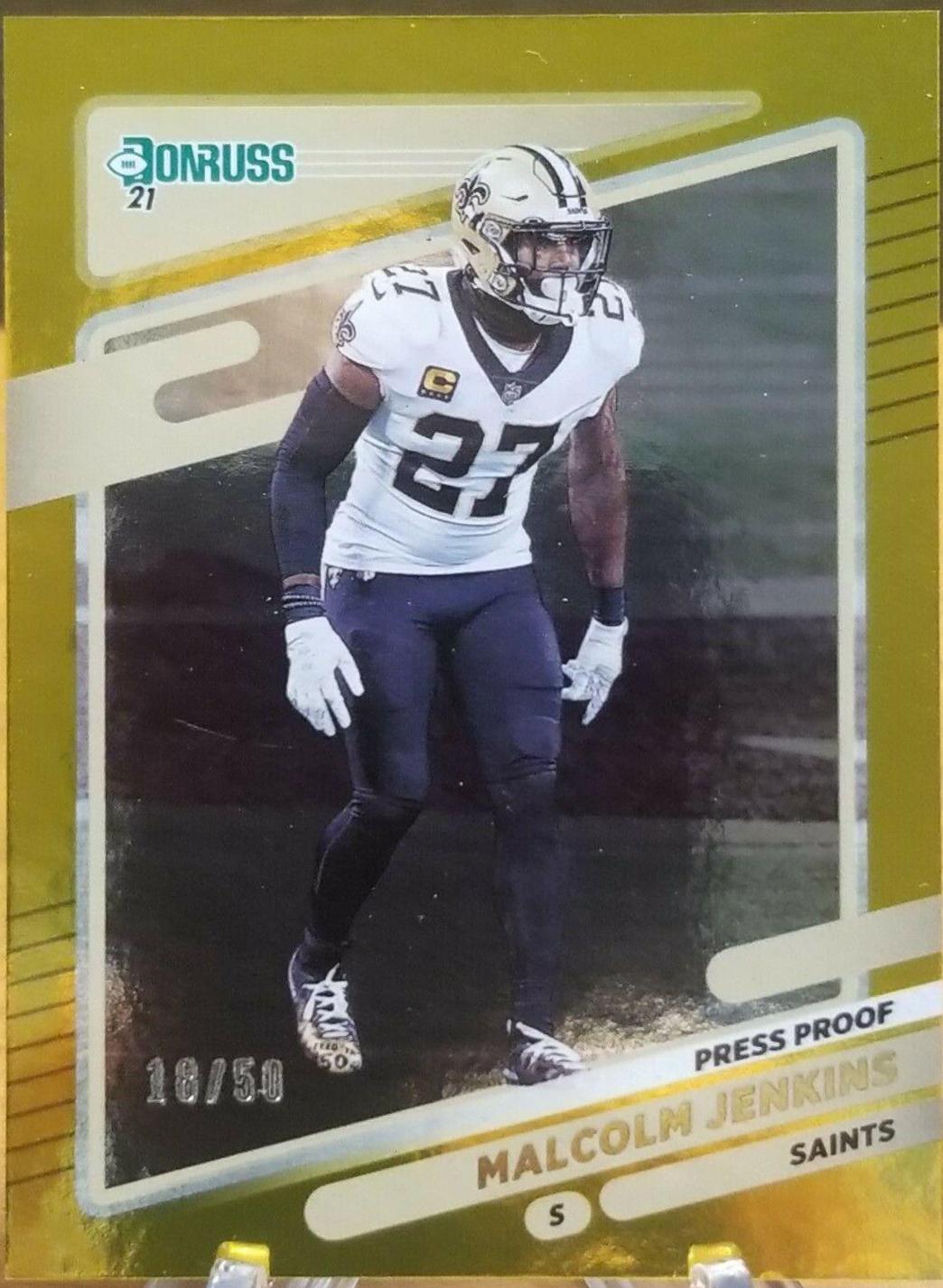 Malcolm Jenkins [Press Proof Gold] #98