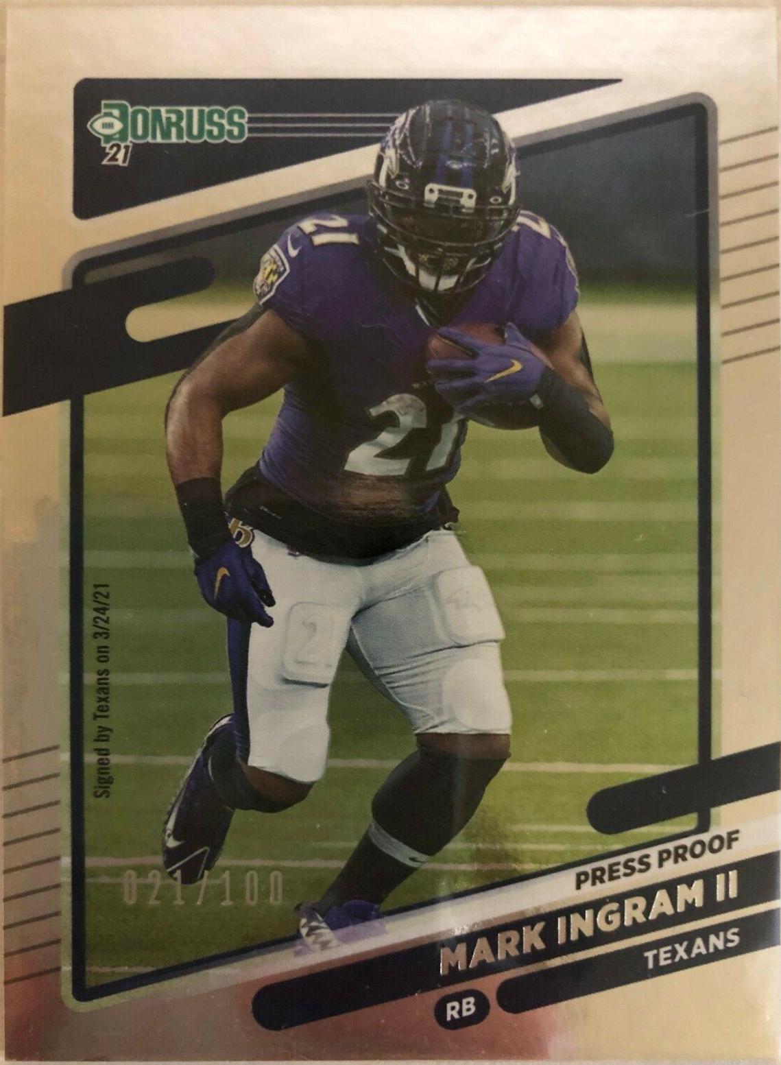 Mark Ingram II [Press Proof Silver] #38