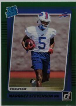 Marquez Stevenson [Press Proof Green] #300