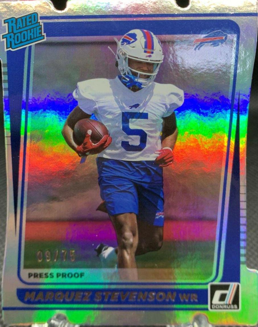Marquez Stevenson [Press Proof Silver Die Cut] #300