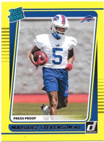 Marquez Stevenson [Press Proof Yellow] #300