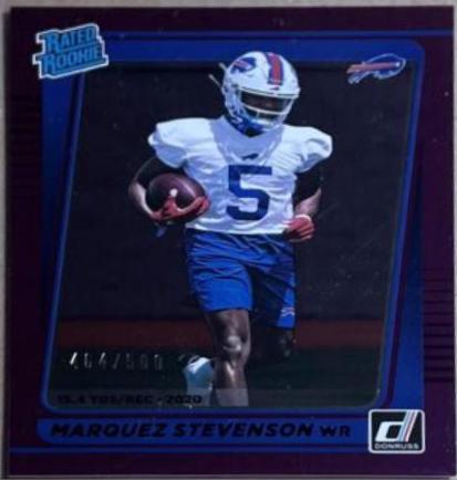 Marquez Stevenson [Season Stat Line] #300