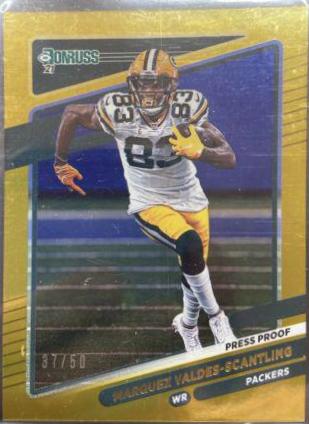 Marquez Valdes Scantling [Press Proof Gold] #160