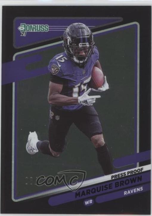 Marquise Brown [Press Proof Black] #241