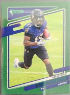 Marquise Brown [Press Proof Green] #241