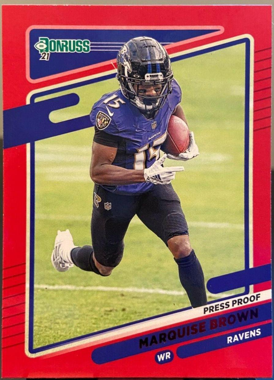 Marquise Brown [Press Proof Red] #241