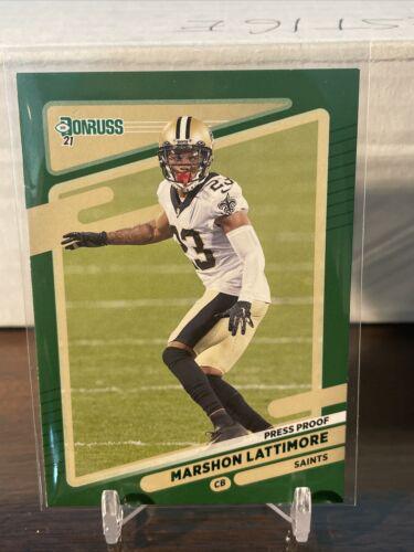 Marshon Lattimore [Press Proof Green] #99