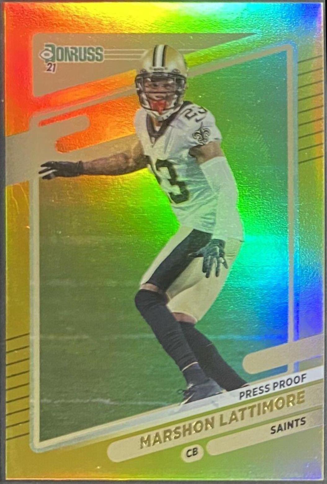 Marshon Lattimore [Press Proof Premium] #99