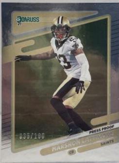 Marshon Lattimore [Press Proof Silver] #99