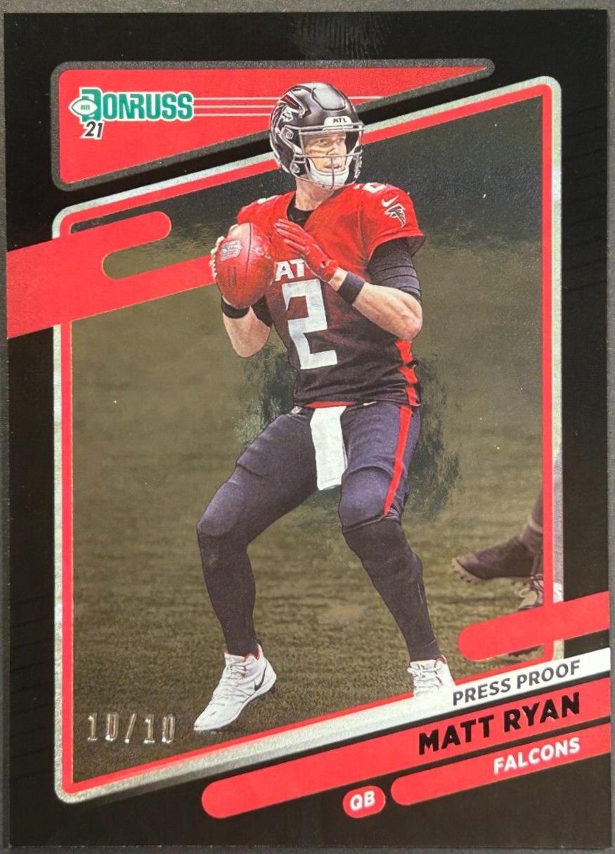 Matt Ryan [Press Proof Black] #232
