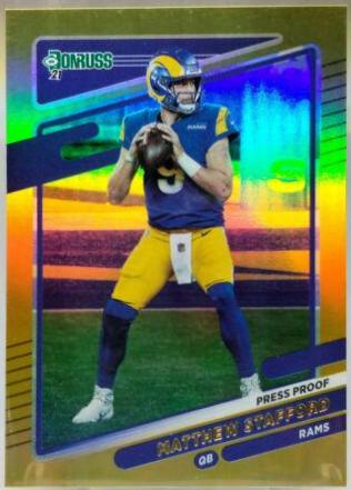 Matthew Stafford [Press Proof Gold] #139