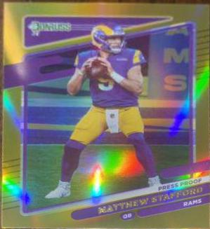 Matthew Stafford [Press Proof Premium] #139
