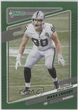 Maxx Crosby [Press Proof Green] #87