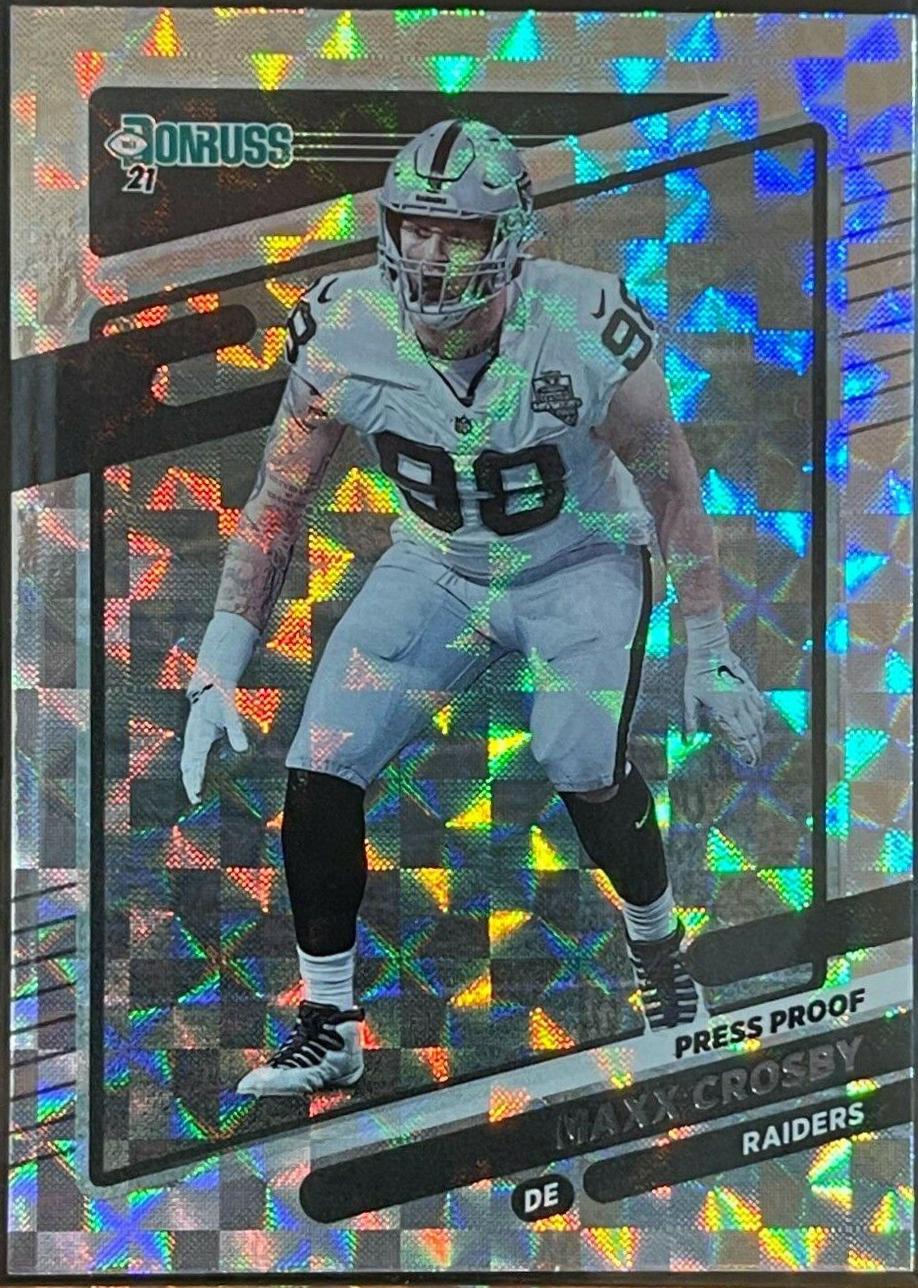 Maxx Crosby [Press Proof Hyper] #87