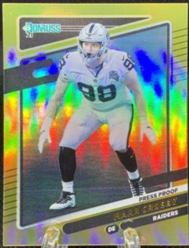 Maxx Crosby [Press Proof Premium] #87